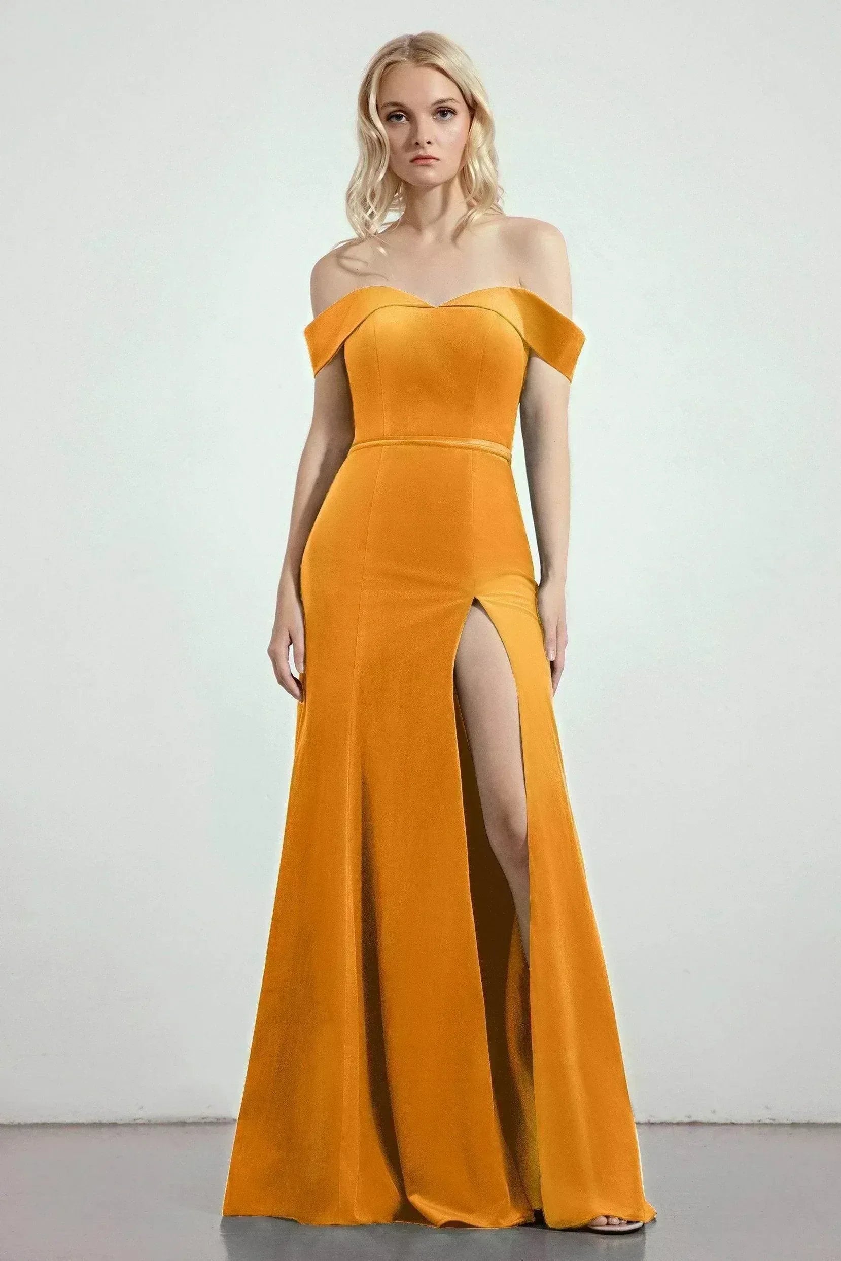 Trumpet-Mermaid Sweep-Brush Train Dresses CB0271CS - COCOMELODY